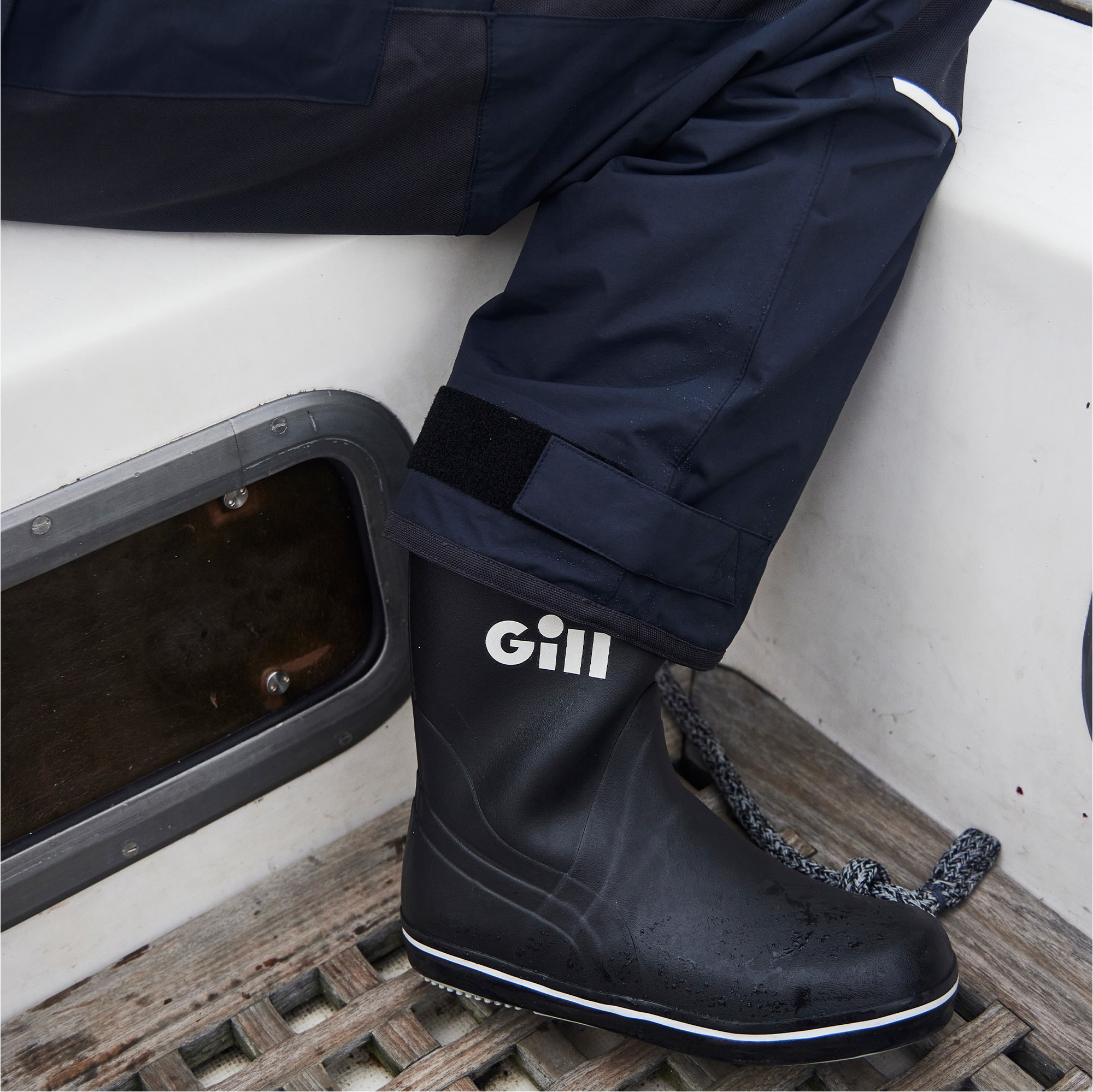 2026 Gill Short Cruising Sailing Boots 917 - Black